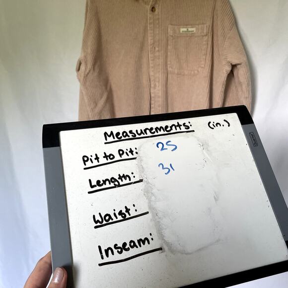 Urban Outfitters BDG pink corduroy jacket women's size XL pockets button down - Picture 6 of 7